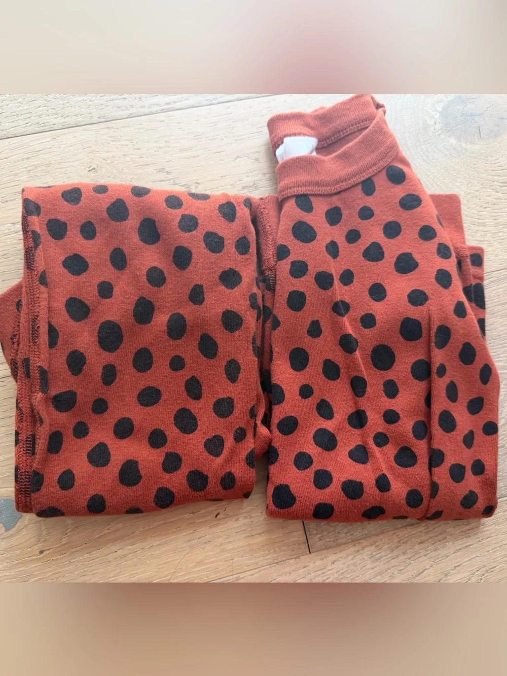 Hanna Andersson Cheetah Print Pajama Set Girls 5